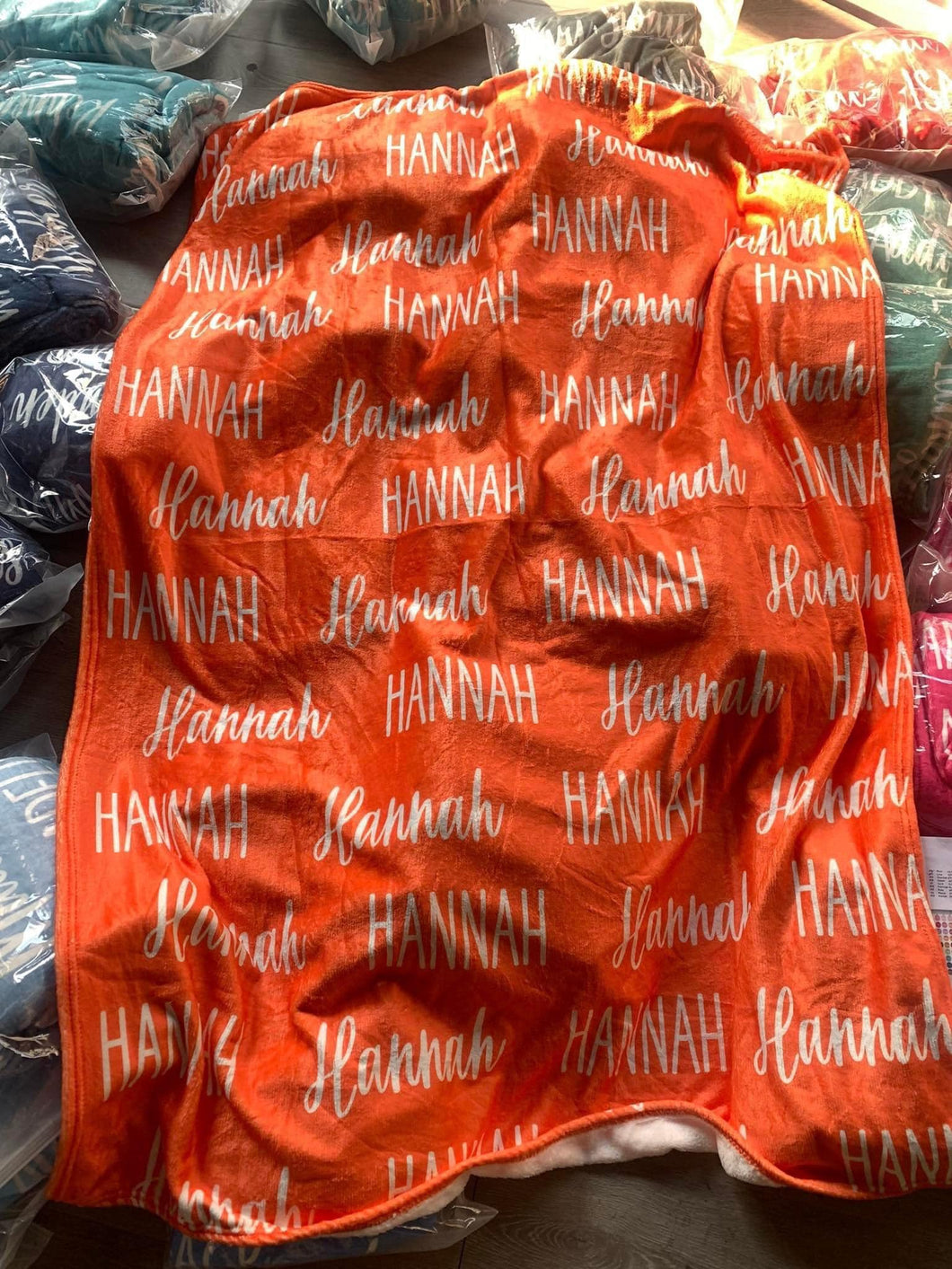 Personalized Name Blankets - 9/21