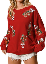 Gingerbread Man Sequin Sweatshirt 9/7