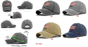 USA Flag Baseball Hats 6/2
