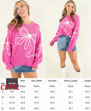 Pink Bow Sweater 12/8