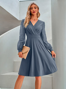 Sheer Sleeve Dress 11/24