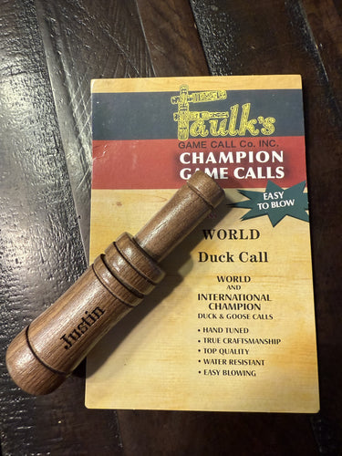 Personalized Duck Calls WEEKLY