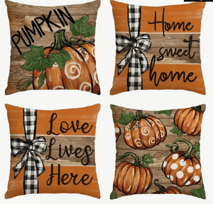 Set of 4 Pillow Cover Sets WEEKLY