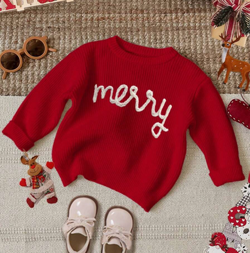 Girls Merry Sweater Sizes 4Y - 7Y WEEKLY