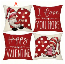 Valentine Set of 4 Pillow Cover Sets WEEKLY