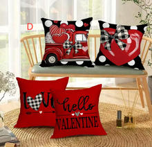 Valentine Set of 4 Pillow Cover Sets WEEKLY