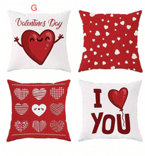 Valentine Set of 4 Pillow Cover Sets WEEKLY