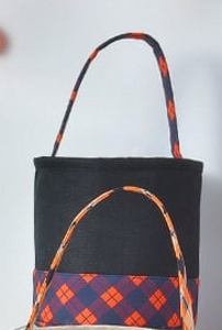 Plaid Halloween Buckets 9/14