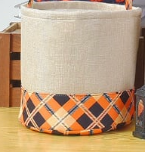 Plaid Halloween Buckets 9/14
