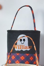 Plaid Halloween Buckets 9/14