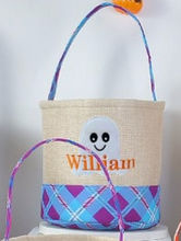 Plaid Halloween Buckets 9/14
