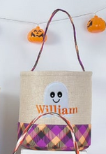 Plaid Halloween Buckets 9/14