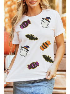 Trick or Treat Sequin Tee 9/7